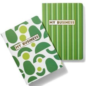 NWT Set of 2 Tabitha Brown Avocado Soft Cover Journals